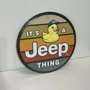 Sleek New 12 Inch It’s A Jeep Thing Metal Sign great for office,garage,mancave - Picture 1 of 2