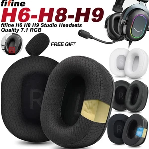 Earpads for Fifine H6 H8 H9 H13 H16 7.1 Headphones Cushion Replacement Headbands - Picture 1 of 21