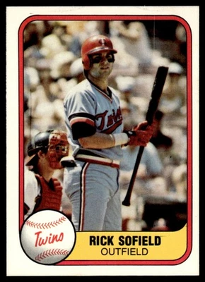 1981 Fleer Rick Sofield Minnesota Twins #563 - Image 1 of 2