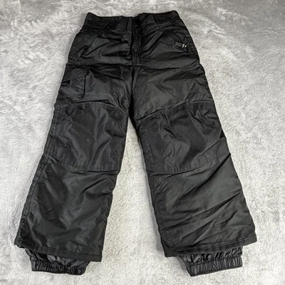 Champion Pantalones de Nieve Juveniles XS 4-5 Negro Aislado Invierno Exterior Esquí Impermeable Foto 1 de 4