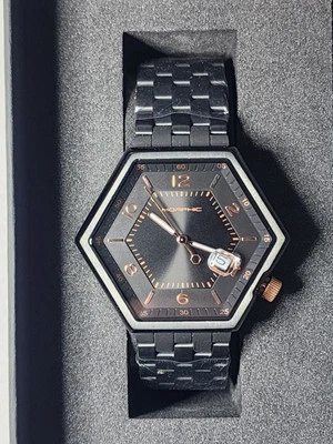 Hombre Morphic Negro Acero Inoxidable 45mm MPH9604 Foto 1 de 4