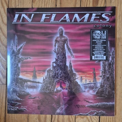 In Flames - Colony - Limited Transparent Magenta/Black Splatter Vinyl 500 | NEW - Bild 1 von 3