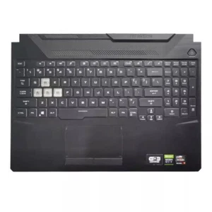 Palmrest with Keyboard Touchpad US for ASUS TUF Gaming FA506 FX506 FA506U FX506U - Picture 1 of 2