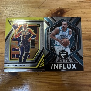 Bryce McGowens 2022-23 Flux RC Base & Influx Charlotte Hornets 