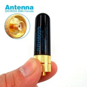 SRH805S SMA-F Female Antenna for Radio Baofeng UV-5R BF-888S Kwnwood HYT 5cm - Zdjęcie 1 z 5