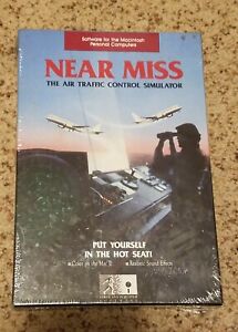 🔥NEAR MISS the air traffic control simulator game for Mac PC Vintage SEALED 