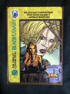 DC Overpower Justice League Black Canary Oracle Connection Mint-NM Card - Picture 1 of 1
