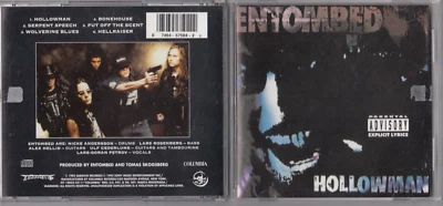 Entombed - Hollowman (CD, 1993, Earache/Columbia Records) ROCK METAL - Image 1 of 2