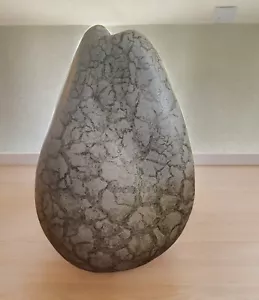 Vintage Handmade Ceramic Vase Irregular Shaped Abstract Sculpture From Portugal - Picture 1 of 10