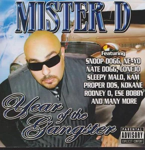 MISTER D CD: "YEAR OF THE GANGSTER" 2009 - Picture 1 of 1