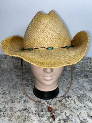 Sombrero de rafia Sunday Afternoons 298590 Tahoe, natural/té talla única usado en excelente estado Foto 1 de 4