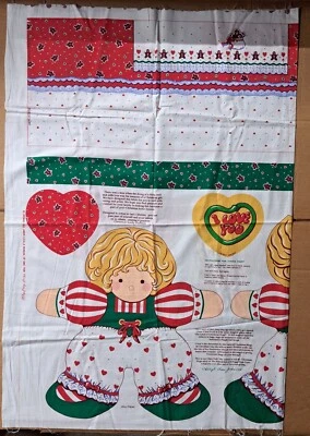 Clara by Cheryl Ann Johnson, Cut and Sew Cotton Vintage Fabric Panel - Image 1 of 4