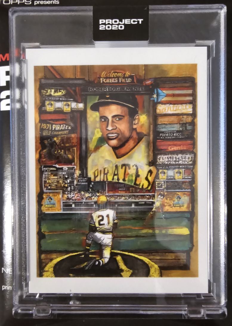 2020 Topps Project 2020 Roberto Clemente Pittsburgh Pirates #138 Andrew Thiele