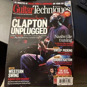 GUITAR TECHNIQUES MAGAZINE JULY 2012 ERIC CLAPTON - Picture 1 of 2