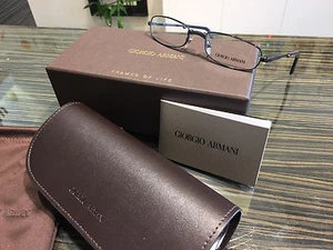 Brand New Giorgio Armani Glasses GA 1083 1397 Authentic Frame Purple Italy Case - Picture 1 of 9