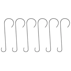 6 Pcs Bird Feeder Hook Hanger for Plants Outdoor Hanging Basket Hooks - Picture 1 of 12