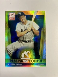 Duke Snider Paul Lo Duca 2002 Donruss Elite Passing the Torch #264/500 - Picture 1 of 2