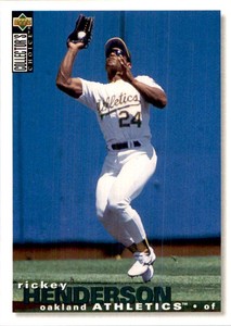 1995 Upper Deck Collector's Choice Rickey Henderson 111223 #125
