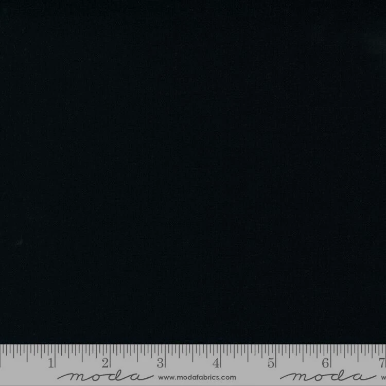 Moda Fabrics 9900 199S  BELLA SOLID SOFT BLACK" BTY - Image 1 of 1