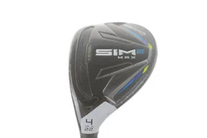 TaylorMade SIM2 Max Rescue 4 Hybrid 22° Regular Left-Handed Graphite #28107 Golf - Picture 1 of 5