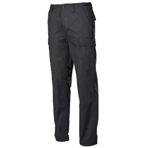 Pantalones tácticos de lucha para hombre Mfh Ripstop negros M - Imagen 1 de 1