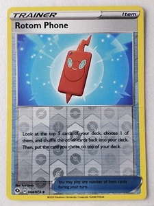 REVERSE HOLO Rotom Phone 064/073 NM/M Champions Path Carta Pokemon - Ryo Ueda - Foto 1 di 2