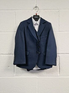 Boys Paul Andrews Device 4 Piece Navy Suit (Age 4) Wedding, Page Boy Special Day - Picture 1 of 5