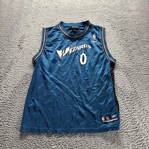 Reebok Washington Wizards Basketball Jersey Boys XL Arenas #0 NBA Sleeveless - Picture 1 of 9