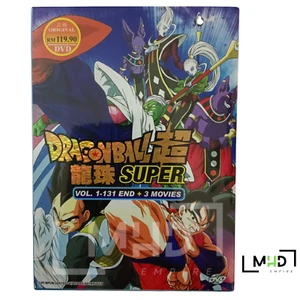 Dragon Ball Super Anime DVD Vol. 1-131 End + 3 Movies (English Dubbed) - Picture 1 of 3