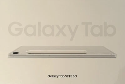 Samsung Galaxy Tab S9 FE 5G 256GB silber (SM-X516B) NEUWARE silver 10,9 Zoll - Bild 1 von 3