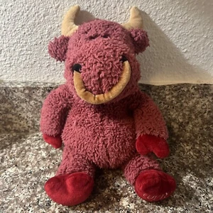 Peluche sac de fèves animal en peluche GUND Luvabul RARE taureau HTF EUC - Photo 1/6