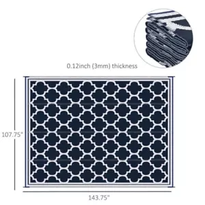 Outdoor Rug/Camping Carpet/Straw Floor Mat AS Waterproof outdoor rug for camping - Picture 1 of 7