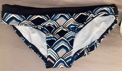 NWT Perry Ellis Banded Swimsuit Bikini Bottom XS (B5) - Image 1 of 2