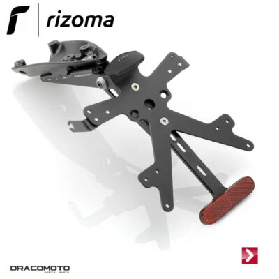 DUCATI 959 Panigale 2016-2019 Kit Porta targa Fox RIZOMA PT514B Nero Foto 1 de 3