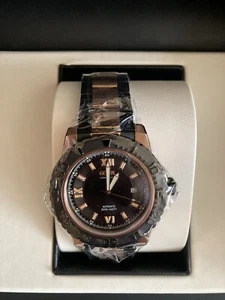 Gevril Hombre Seacloud Swiss Automático Dos Tonos Oro Rosa/Negro - Imagen 1 de 7