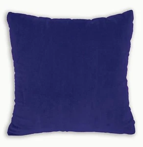 Mf65a Light Royal Blue Silky Soft Velvet Cushion Cover/Pillow Case Custom Size - Picture 1 of 7