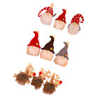  9 Pcs Christmas Photo Clips Small Clothespins Decorative Mini Peg