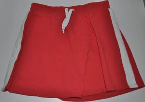 GAP Kids Girls Size XL Terry Skort Skirt Red with White Side Stripes - Picture 1 of 2