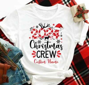 2024 Christmas Crew Shirt, 2024 Christmas Family Shirts, Matching Family Christm - Picture 1 of 2