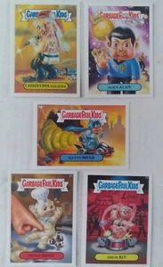 GPK Garbage Pail Kids ANS 3-7 Promo Card Set of 5 Batman Star Trek Drumkit  - Picture 1 of 2