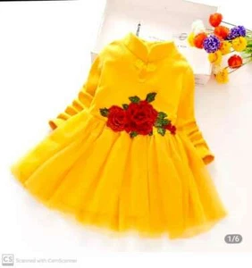 New Flower Baby Dresses For Girls Party Lace Dresses Tutu Toddler. 3T - Picture 1 of 1