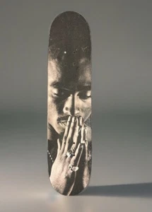 2PAC Primitive Skateboard Deck Tupac Shakur Death Row Thunder Team Mike Miller - Picture 1 of 6