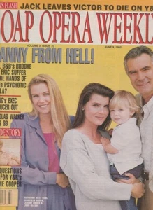Soap Opera Weekly June 9, 1992 KATHERINE KELLY LANG-KIMBERLIN BROWN-JOHN MCCOOK - Imagen 1 de 1