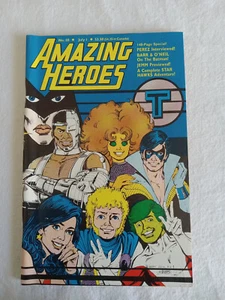 Amazing Heroes #50 1984 Perez Wolfman interviewt O'Neil & Barr über Batman - Bild 1 von 7