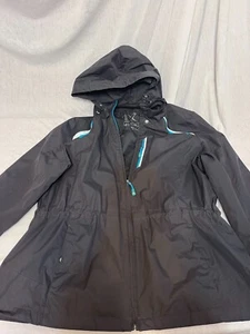 Zero Xposur Manteljacke blau grau schwarz Ski Snowboardjacke, Gr. XL Damen - Bild 1 von 6