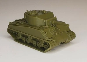 2er-Pack - Nenngröße H0 - US M4 Sherman Panzer - Maßstab 1:87 Brandneu Mini Modell Armee - Bild 1 von 11