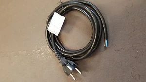  EU STECKER AUF 2m FLEXIBLES KABEL - Bild 1 von 3
