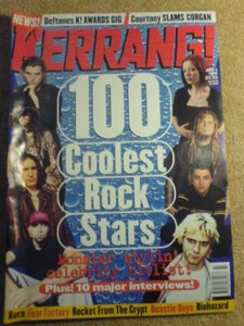 KERRANG - COOLEST ROCK STARS - 4 July 1998 # 706 - Picture 1 of 1