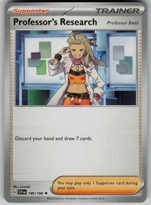 Professor's Research Rare SV: Paldean Fates 087/091 NM - Bild 1 von 2