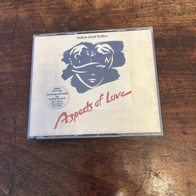 Andrew Lloyd Webber ASPECTS OF LOVE Original London Cast 2x CD Michael Ball EX - Image 1 of 4